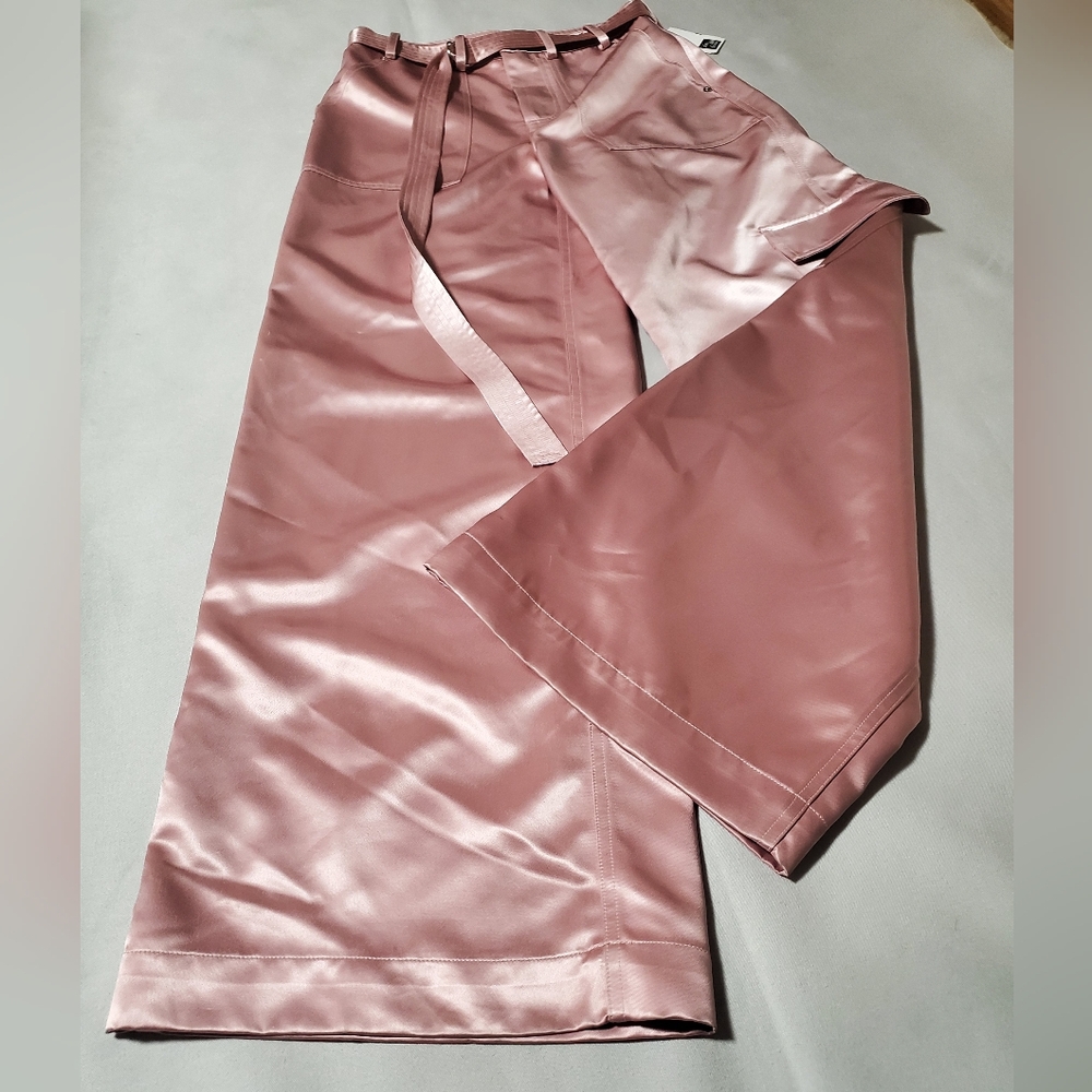 STAUD Pink Wide Leg Pants - Picture 12 of 16